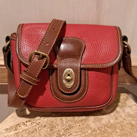 Coach | Bags | Coach Vintage Red Sheridan Mini Satchel